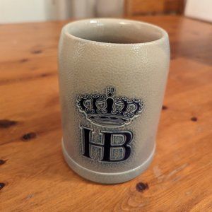 Vintage Hofbrauhaus Beer Stein (HB) from Germany (0.5L)